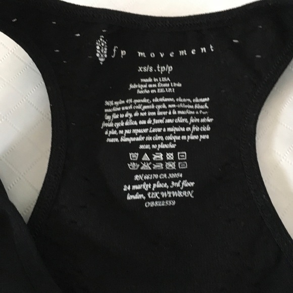Free People Movement Seamless Venus Black TankXS/S - Picture 9 of 13